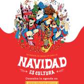 pieza gráfica agenda de Navidad 