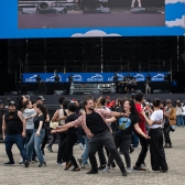 Baile social