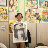 caricaturistas en la Filbo 