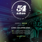 Pieza gráfica - 54 años Cinemateca de Bogotá
