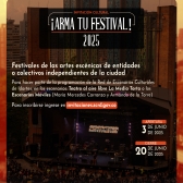 Del 3 al 20 de junio, Idartes abrirá la invitación cultural ¡Arma tu festival! por medio de la cual se podrán llevar eventos artísticos a algunos de los escenarios del instituto.