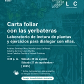 Lectura de carta foliar 