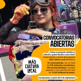 Afiche de lanzamiento de convocatorias