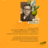 Pieza gráfica de invitación cultural 