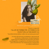 Pieza gráfica de invitación cultural 