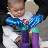bebé parque