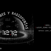 Pieza promocional del evento Notaciones y Radiofonías
