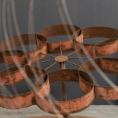 Montaje exposición Acoplamientos 