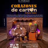 Piezas Corazones de Carton