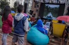 Cinemateca al Parque - Parque Bicentenario.