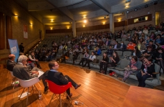 Lanzamiento Bogota en 100 palabras