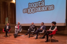 Lanzamiento Bogota en 100 palabras