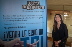 Lanzamiento Bogota en 100 palabras