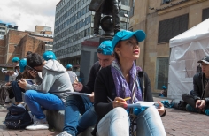 Maratón de dibujo Fiesta de Bogotá