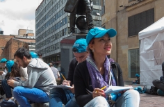 Maratón de dibujo Fiesta de Bogotá