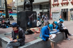 Maratón de dibujo Fiesta de Bogotá
