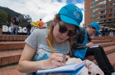 Maratón de dibujo Fiesta de Bogotá