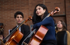 Concierto fusion filarmonica juvenil y grupo Cimarron