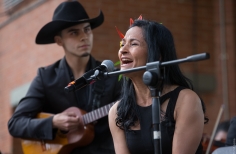 Concierto fusion filarmonica juvenil y grupo Cimarron