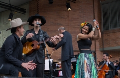 Concierto fusion filarmonica juvenil y grupo Cimarron