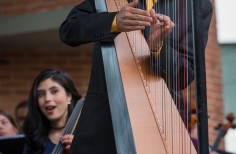 Concierto fusion filarmonica juvenil y grupo Cimarron