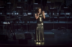 Alci Acosta en el Teatro Jorge Eliécer Gaitán