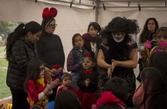 Fiesta de los niños en el Teatro El Parque