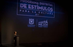 Gala de premiación Programa distrital de estimulos 2017