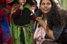 Fiesta de los niños en el Teatro El Parque