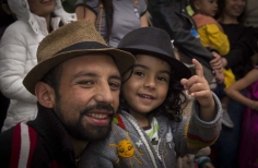 Fiesta de los niños en el Teatro El Parque