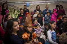 Fiesta de los niños en el Teatro El Parque