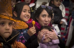 Fiesta de los niños en el Teatro El Parque