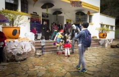 Fiesta de los niños en el Teatro El Parque
