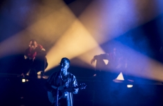 Greeicy y Mike Bahía en el Teatro Jorge Eliécer Gaitán
