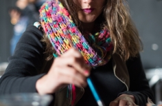 Isabel Reyes, participante del laboratorio.