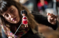 Isabel Reyes, participante del laboratorio.