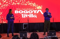 En Navidad Bogota Brilla, Parque Illimaní.