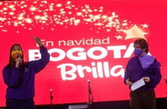 En Navidad Bogota Brilla, Parque Illimaní.