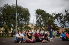 Público, Parque Centenario.