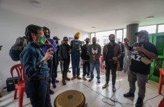 Reapertura de los Centros de Formación Artística en el Crea La Granja.