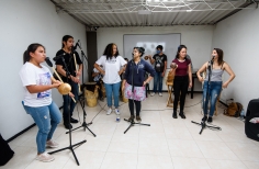 Reapertura de los Centros de Formación Artística en el Crea La Granja.