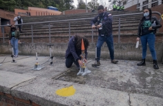 Lunada en La Media Torta con el show Yo no me llamo Freddie Mercury de Camilo Colmenares y la Misión Quynza del Planetario de Bogotá