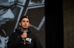 Homenaje del movimiento hip hop a Dylan B Lion