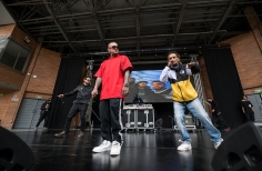 Homenaje del movimiento hip hop a Dylan B Lion