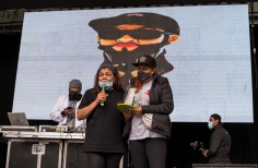 Homenaje del movimiento hip hop a Dylan B Lion