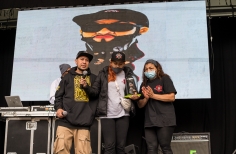Homenaje del movimiento hip hop a Dylan B Lion