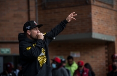 Homenaje del movimiento hip hop a Dylan B Lion