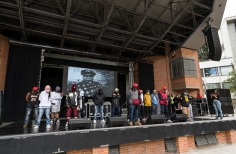 Homenaje del movimiento hip hop a Dylan B Lion