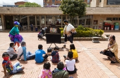 La Tropa Artística Itinerante del Idartes en los barrios de Bogotá