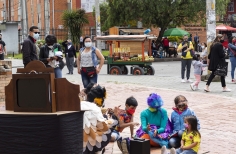 La Tropa Artística Itinerante del Idartes en los barrios de Bogotá
